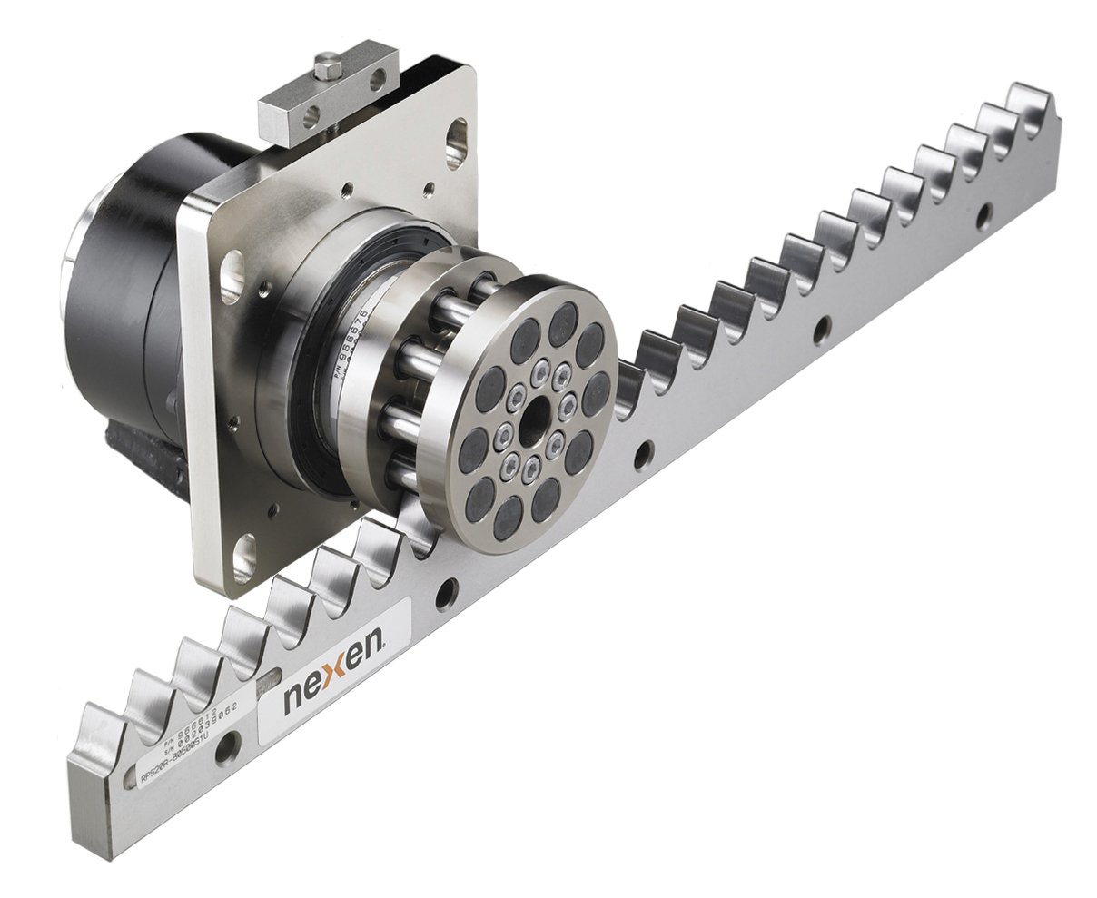 Rack and pinion system