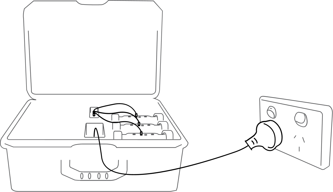 Class set charging dock