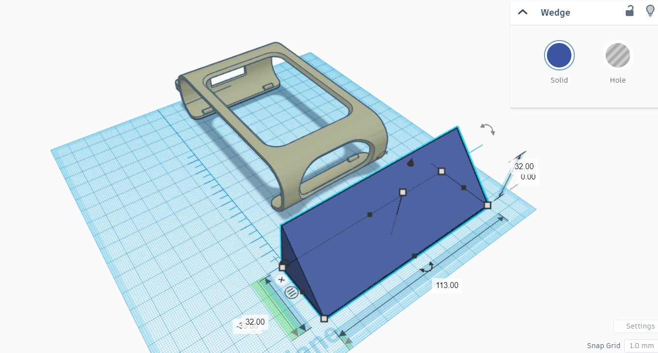 Create the Ramp Shape - step 4
