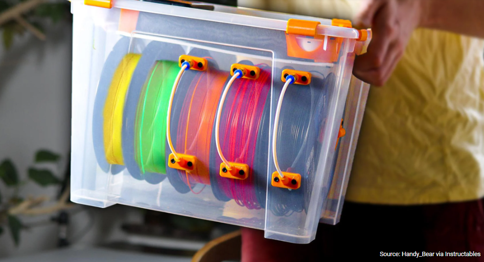 A DIY filament dry-box