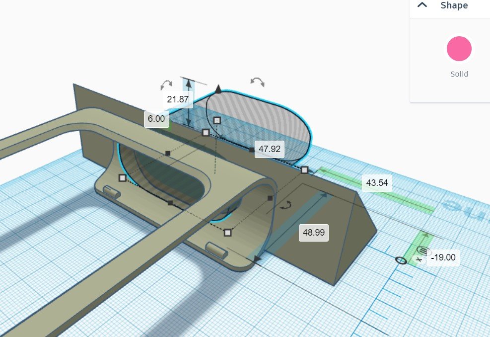 Positioning the ultrasonic bore
