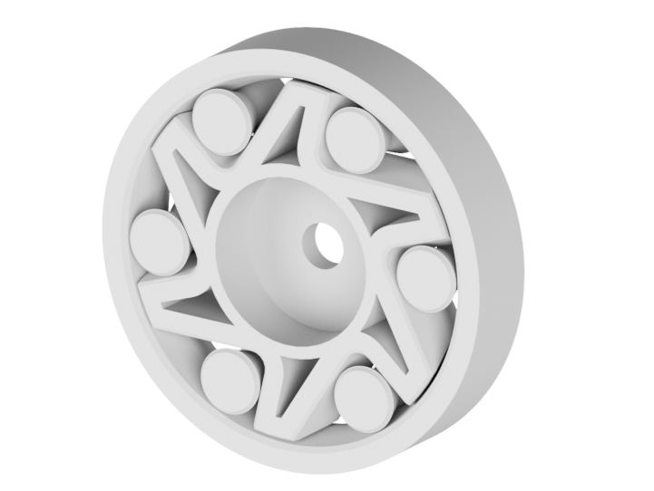 3D-printed clutch bearing test design