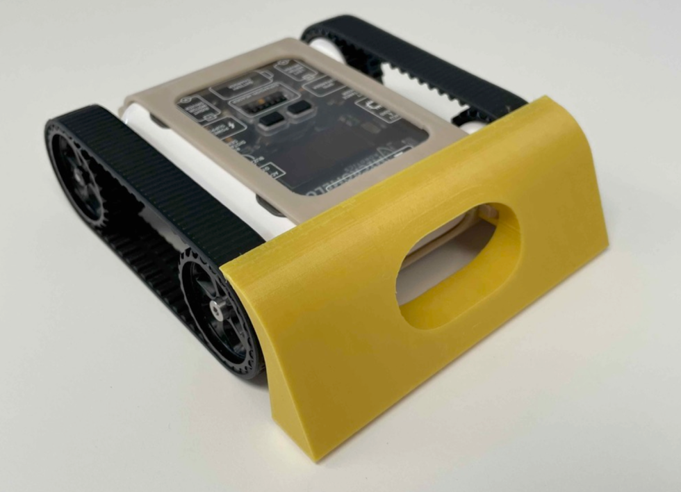 Example sumo attachment fitted to the Rover